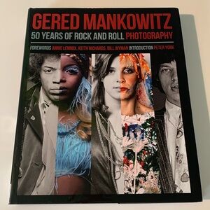 Gered Mankowitz 50 Years of Rock & Roll Photography book hardback